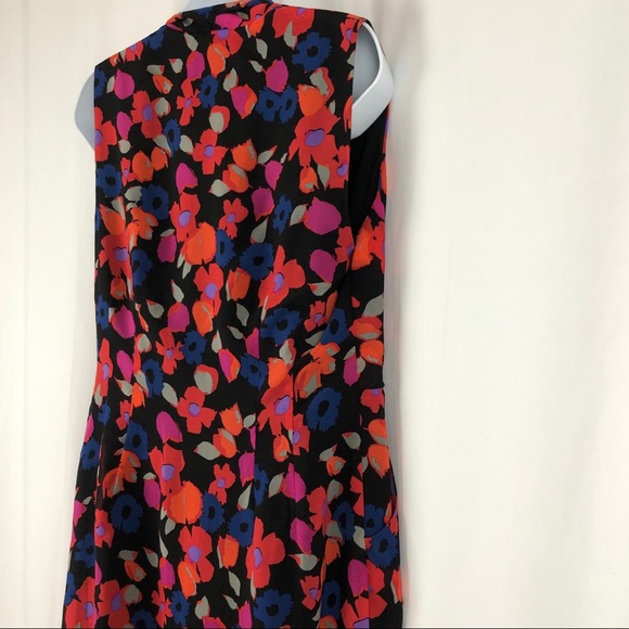 Dalia floral ruched front dress pockets NWT 4 - Picture 8 of 13